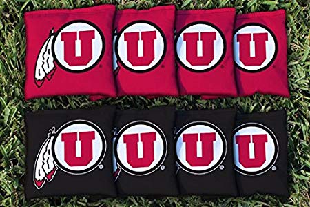 NCAA Replacement All Weather Cornhole Bag Set NCAA Team: Utah University Utes