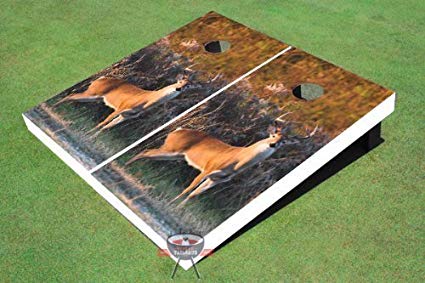 Deer Theme Custom Cornhole Boards