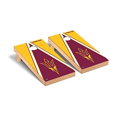 Victory Tailgate Arizona State ASU Sun Devils Regulation Cornhole Game Set Triangle Version