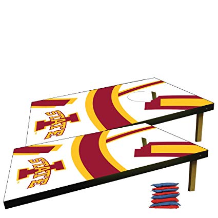 Iowa State University Corn Hole Bag Toss Game (Design 2)