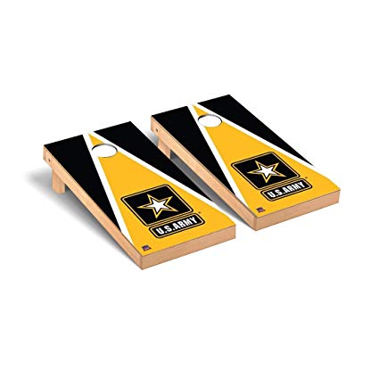 Victory Tailgate US Army Go Army Regulation Cornhole Game Set Triangle Version