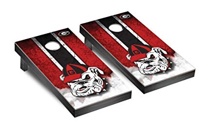 Victory Tailgate NCAA Georgia Bulldogs Vintage Version 2 Cornhole Game Set