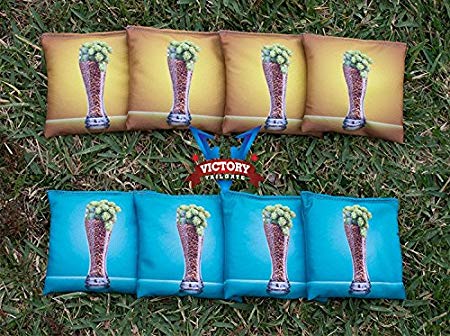 Custom Hops & Barley Cornhole Bag Set (corn Filled)