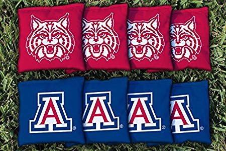 NCAA Replacement All Weather Cornhole Bag Set NCAA Team: Arizona Wildcats