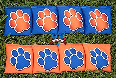 Custom Dog Paw Cornhole Bag Set (corn Filled)