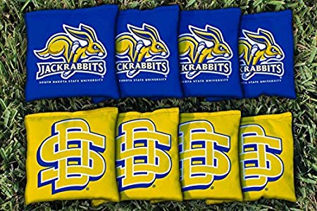 8 South Dakota State Jackrabbits Regulation Corn Filled Cornhole Bags