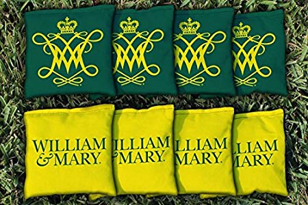 NCAA Replacement All Weather Cornhole Bag Set NCAA Team: College Of William & Mary Tribe