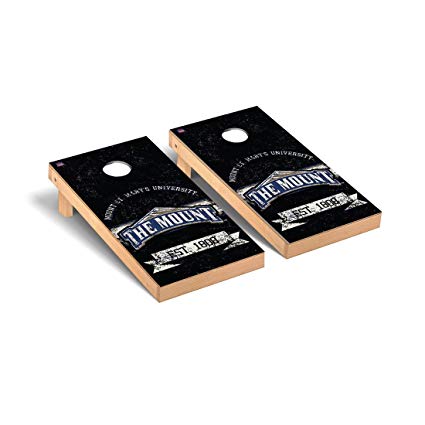 Victory Tailgate Mount Saint Marys University Mountaineers Cornhole Game Set