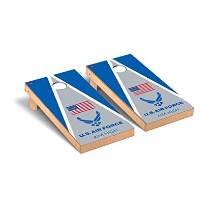 Victory Tailgate US Air Force Regulation Cornhole Game Set Aim High Version