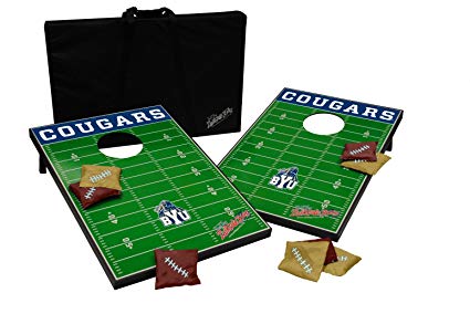 NCAA 10 Piece Cornhole Game Set NCAA Team: BYU