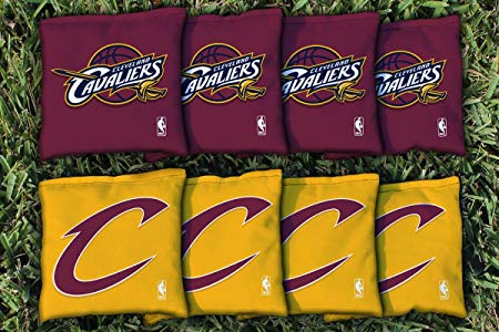 NBA Replacement All Weather Cornhole Bag Set NBA Team: Cleveland Cavs Cavaliers