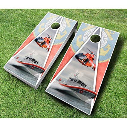 Coast Guard Cornhole Set with Bags