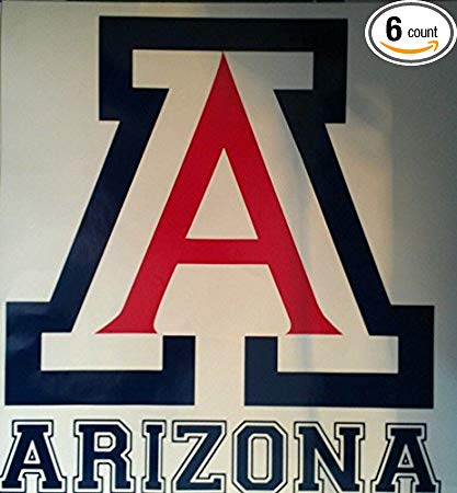 New Arizona Wildcats Cornhole Board Decals - 2 Cornhole Decals and 2 Hole Circles