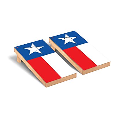 Texas Flag Themed Cornhole Bean Bag Toss Game