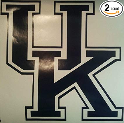 University of Kentucky Cornhole Decals - 2 Cornhole Decals