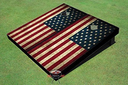 American Flag Custom Cornhole Boards