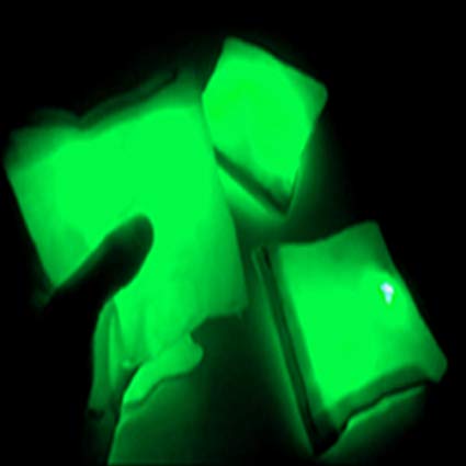 GlowCity Light Up Bean Bags by (Green)