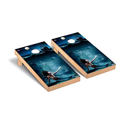 Mermaid Pirate Cornhole Game Set