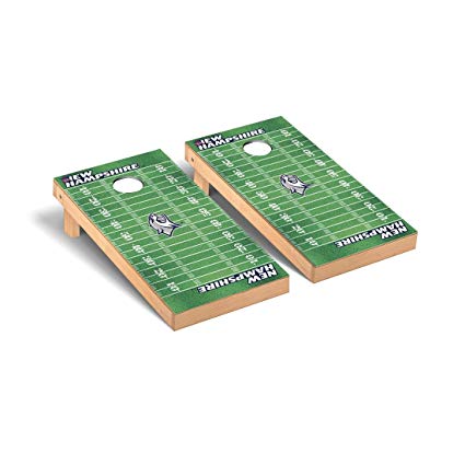 Victory Tailgate New Hampshire Wildcats Regulation Cornhole Game Set Football Field Version