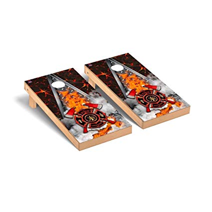 FIRE RESCUE THEMED CORNHOLE GAME SET