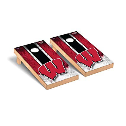 Victory Tailgate Wisconsin Badgers Regulation Cornhole Game Set Vintage Version