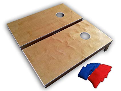 Bag Toss Long Board Regulation Size Cornhole Game Set (4ft x 2ft)