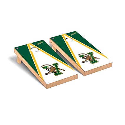 Victory Tailgate Vermont Catamounts Regulation Cornhole Game Set Triangle Version