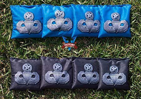 Custom Army Airborne Cornhole Bag Set (corn Filled)