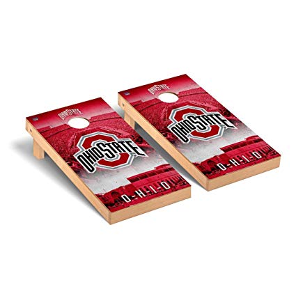 Ohio State OSU Buckeyes Regulation Cornhole Game Set Stadium Version