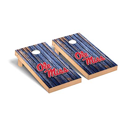 Victory Tailgate Ole Miss Rebels Regulation Cornhole Game Set Weathered Version