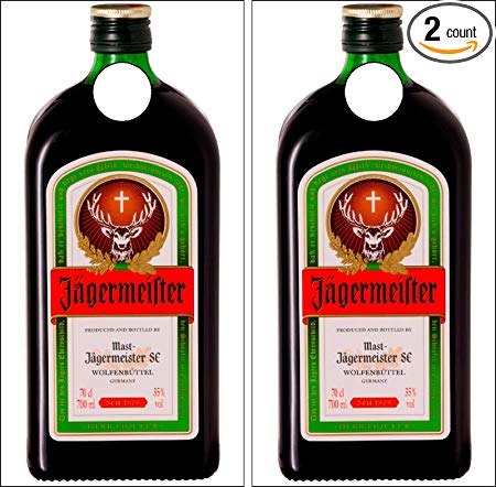 C281 Jagermeister CORNHOLE WRAP WRAPS LAMINATED Board Boards Decal Set Decals Vinyl Sticker Stickers Bean Bag Game Vinyl Graphic Tint Image