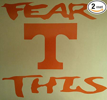 Tennessee Volunteers Fear This Cornhole Decals - 2 Cornhole Decals