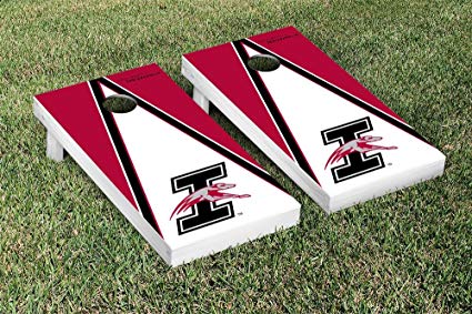 Victory Tailgate University of Indianapolis Greyhounds Regulation Cornhole Game Set Triangle Wooden