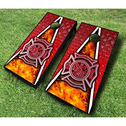 Fireman Tournament Cornhole Set