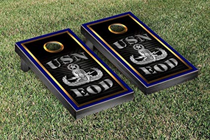 Us Navy Eod Regulation Cornhole Game Set